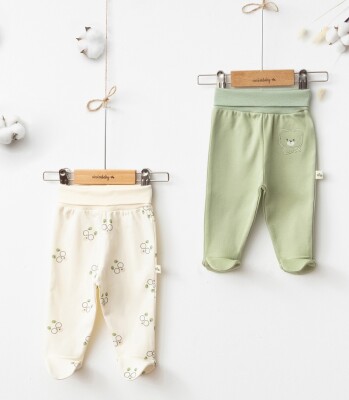 Wholesale Baby Boys 2-Piece Pants Set 0-6M Ciccimbaby 1043-5060 Green