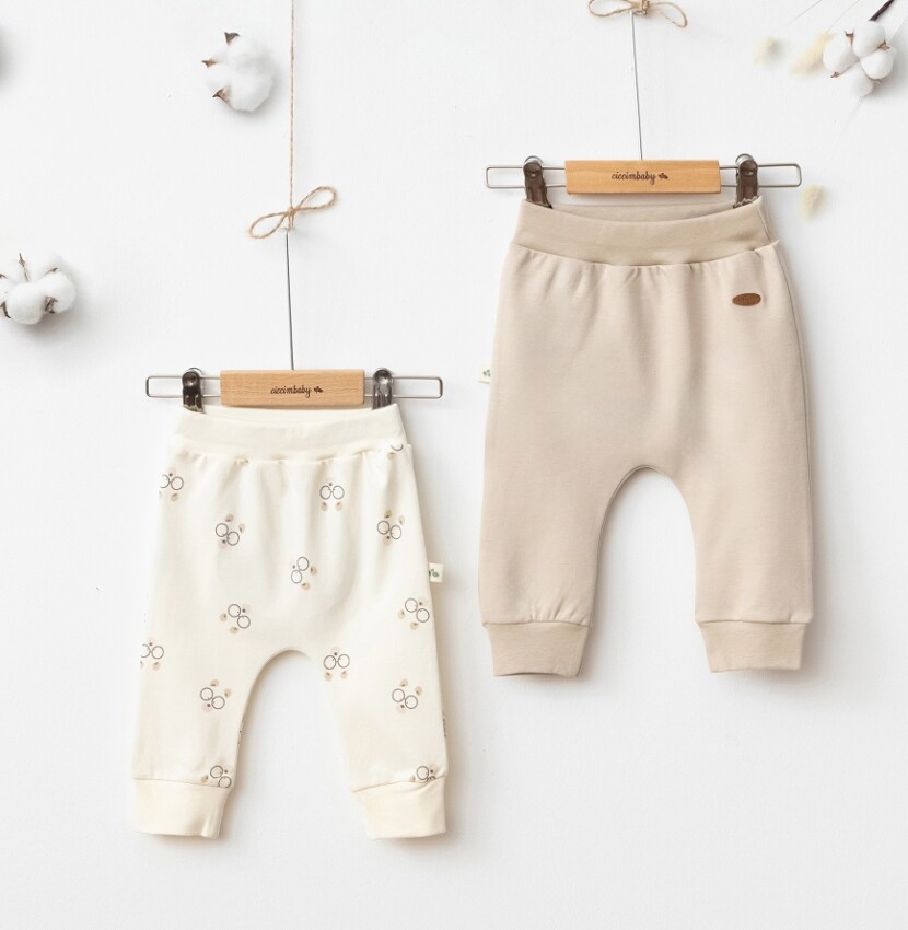 Wholesale Baby Boys 2-Piece Pants Set 0-9M Ciccimbaby 1043-5052 - 2