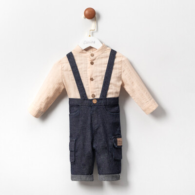 Wholesale Baby Boys 2-Piece Shirt and Pants Set 9-24M Cumino 1014-CMN3430 - 1