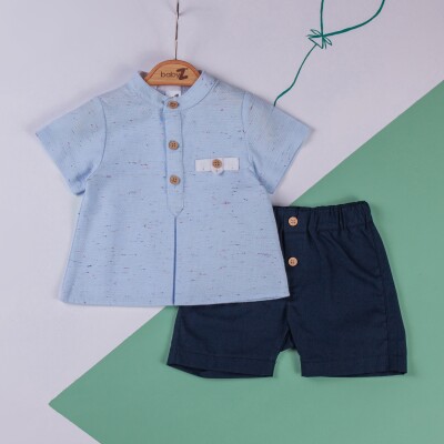 Wholesale Baby Boys 2-Piece Shirt and Shorts set 6-18M BabyZ 1097-4697 - BabyZ