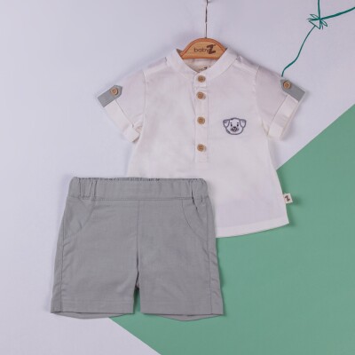 Wholesale Baby Boys 2-Piece Shirt and Shorts set 6-18M BabyZ 1097-4699 - 1