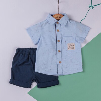 Wholesale Baby Boys 2-Piece Shirt and Shorts set 6-18M BabyZ 1097-4709 - 1