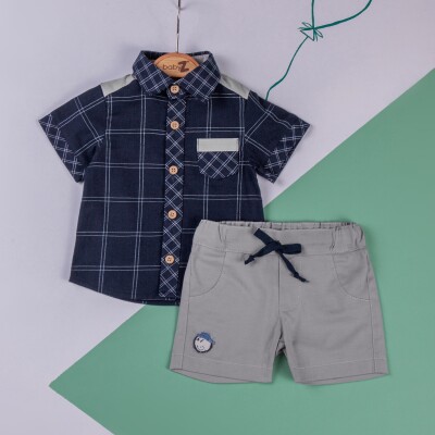 Wholesale Baby Boys 2-Piece Shirt and Shorts set 6-18M BabyZ 1097-4710 - BabyZ