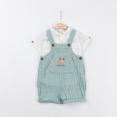 Wholesale Baby Boys 2-Piece Shirt and Underwear Set 3-12M Minibombili 1005-6737 - Minibombili