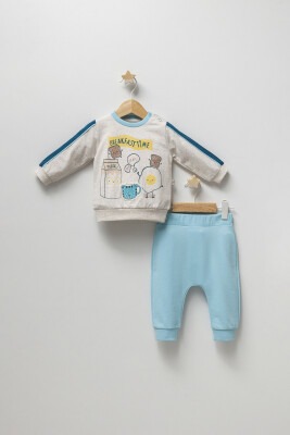 Wholesale Baby Boys 2-Piece Sweatshirt and Pants Set 6-24M Tongs 1028-4322 - Tongs