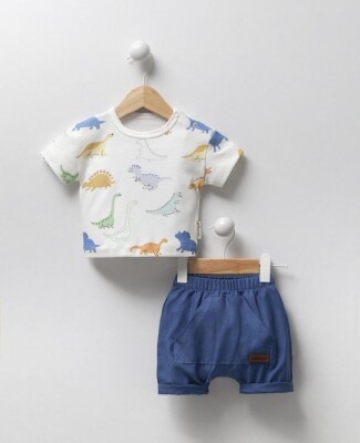 Wholesale Baby Boys 2-Piece T-Shirt and Shorts Set 6-12M Minicorn 2018-2304 - Minicorn
