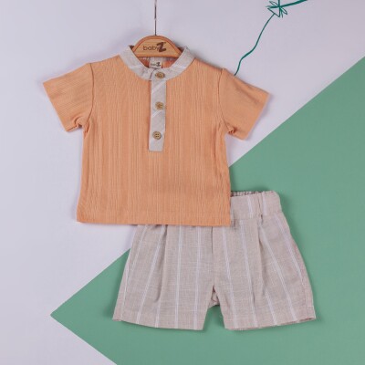 Wholesale Baby Boys 2-Piece T-shirt and Shorts set 6-18M BabyZ 1097-4727 - 2