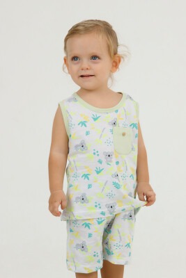 Wholesale Baby Boys 2-Piece T-shirt and Shorts set 6-18M Tuffy 1099-8517 - 1