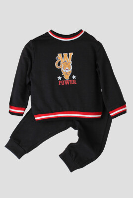 Wholesale Baby Boys 2-Pieces Sweatshirt and Pants 9-24M Kidexs 1026-35073 - Kidexs (1)