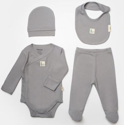 Wholesale Baby Boys 4-Piece Newborn Set 0-9M BabyCosy 2022-CSYB9011 - BabyCosy