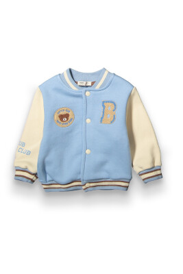 Wholesale Baby Boys Collage Cardigan 6-18M Tuffy 1099-0601 Blue