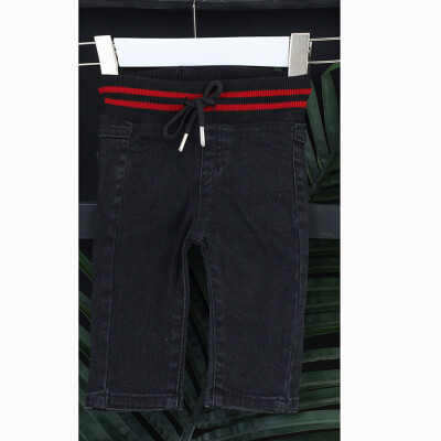 Wholesale Baby Boys Denim Pants 0-18M Flori 1067-22024-0 Чёрный 