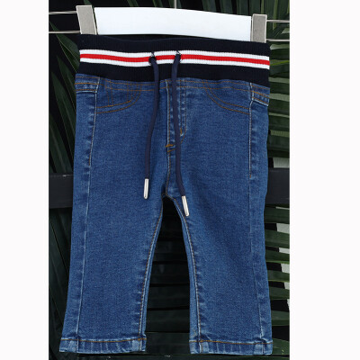 Wholesale Baby Boys Denim Pants 0-18M Flori 1067-22024-0 - 2