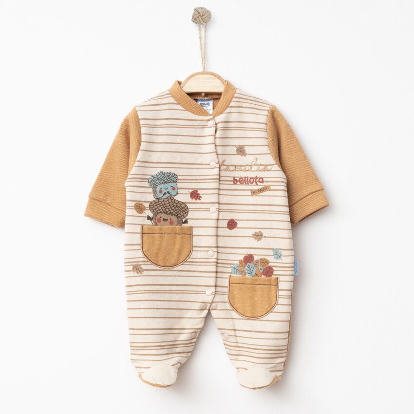 Wholesale Baby Boys Jumpsuit 0-6M Hoppidik 2017-2332 - 3