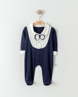 Wholesale Baby Boys Jumpsuit 0-6M Miniborn 2019-3505 - Miniborn