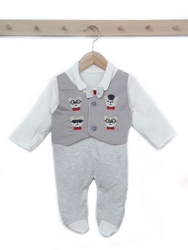 Wholesale Baby Boys Jumpsuit 0-9M Lummy Baby 2010-1482 - 3