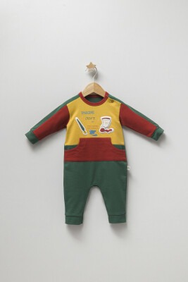 Wholesale Baby Boys Jumpsuit 0-9M Tongs 1028-4821 - Tongs