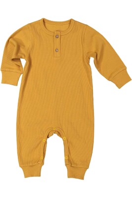 Wholesale Baby Boys Jumpsuit with Button Gots Certificate 100% Organic Cotton 0-24M Zeyland 1070-232 - Zeyland (1)