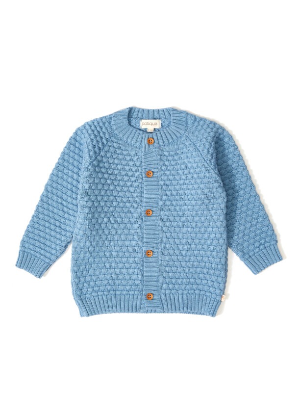 Wholesale Baby Boys Knitwear Cardigan 12-36M Uludağ Triko 1061-121069 - 5