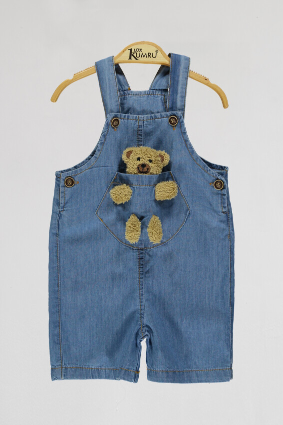 Wholesale Baby Boys Overalls 6-18M Kumru Bebe 1075-4029 - 1