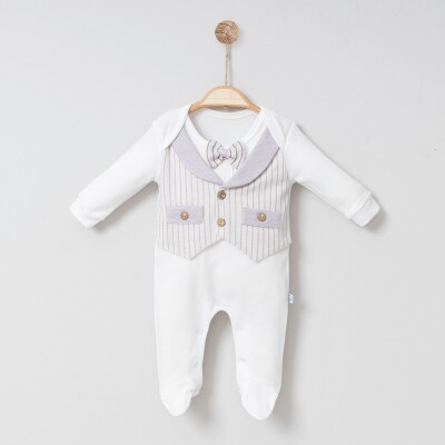 Wholesale Baby Boys Rompers 0-6M Miniborn 2019-6081 - 2