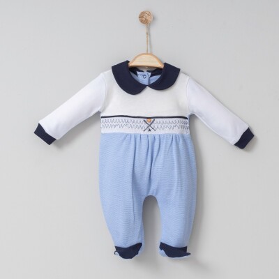 Wholesale Baby Boys Rompers 0-6M Miniborn 2019-6110 - 1