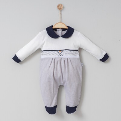 Wholesale Baby Boys Rompers 0-6M Miniborn 2019-6110 - 2