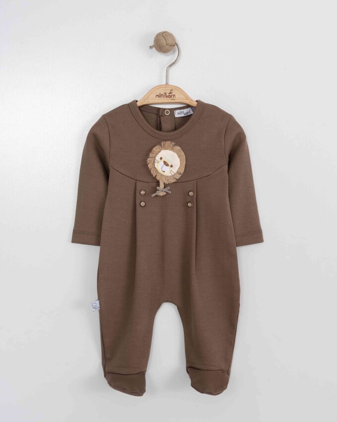 Wholesale Baby Boys Rompers 0-6M Miniborn 2019-6165 - 1