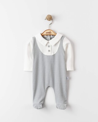 Wholesale Baby Boys Rompers 0-6M Miniborn 2019-6313 - Miniborn (1)