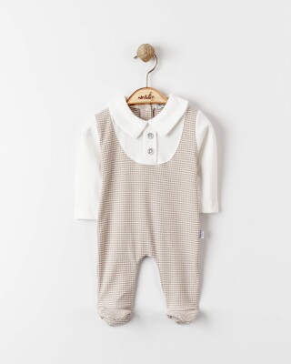 Wholesale Baby Boys Rompers 0-6M Miniborn 2019-6313 - 3