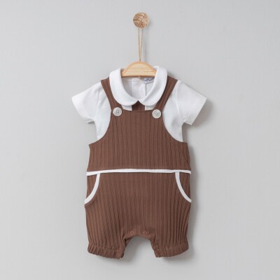 Wholesale Baby Boys Rompers 3-18M Miniborn 2019-6077 - 2