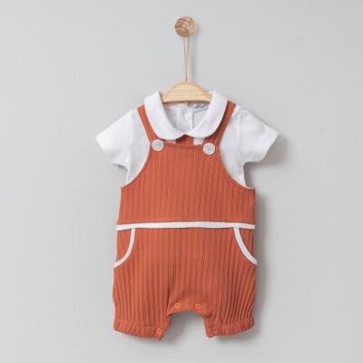 Wholesale Baby Boys Rompers 3-18M Miniborn 2019-6077 - 3