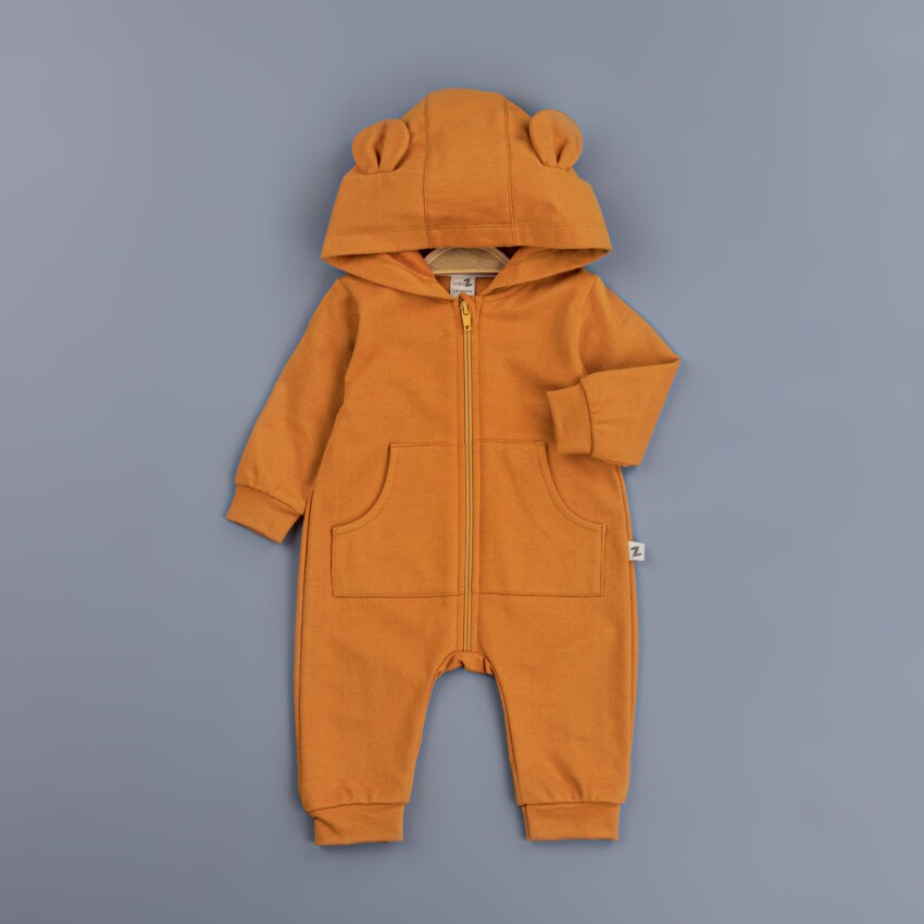 Wholesale Baby Boys Rompers With Hoodie 3-12M BabyZ 1097-4343 - 2