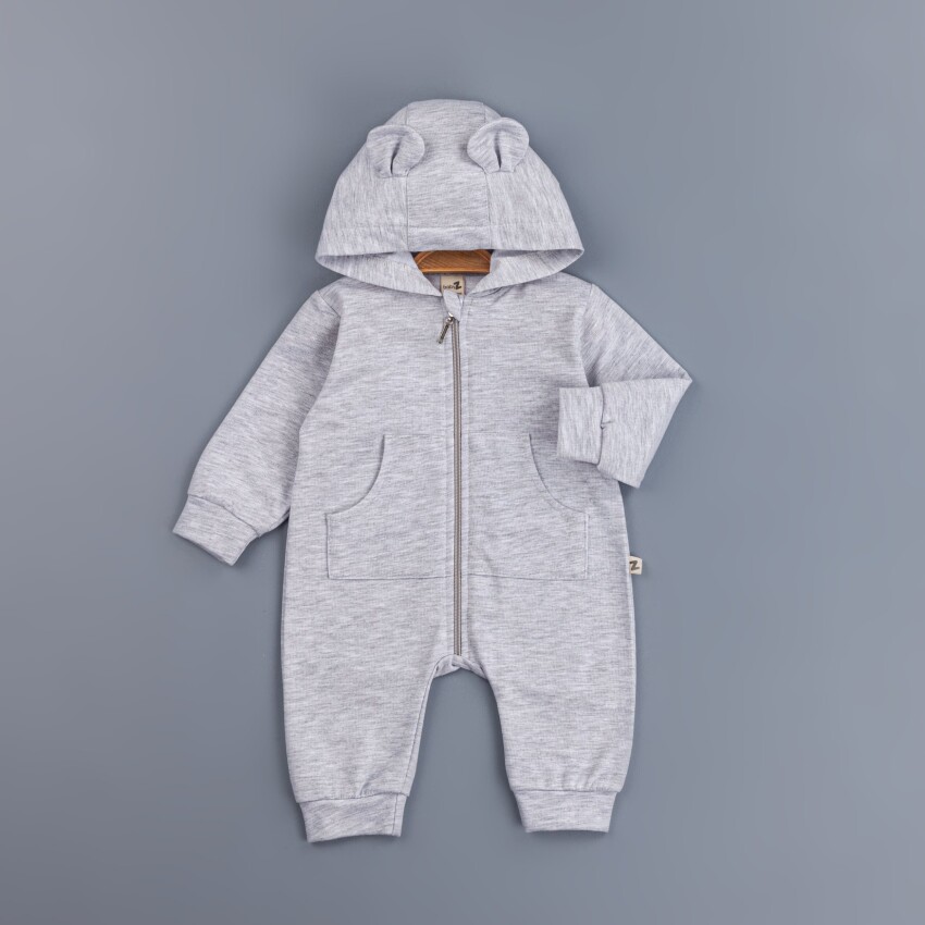 Wholesale Baby Boys Rompers With Hoodie 3-12M BabyZ 1097-4343 - 3