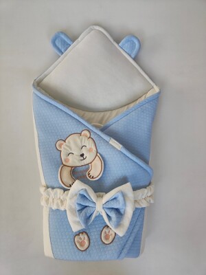 Wholesale Baby Boys Swaddle 0-18M Tomuycuk 1074-45296 - 1