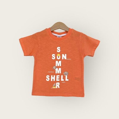 Wholesale Baby Boys T-shirt 1-4Y Algiy Mini 2047-3562 - 2