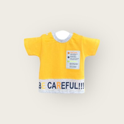 Wholesale Baby Boys T-shirt 6-18M Algiy Mini 2047-3351 - 2