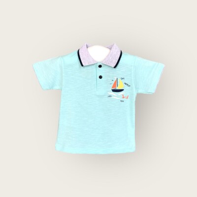 Wholesale Baby Boys T-shirt 6-18M Algiy Mini 2047-3551 - 5