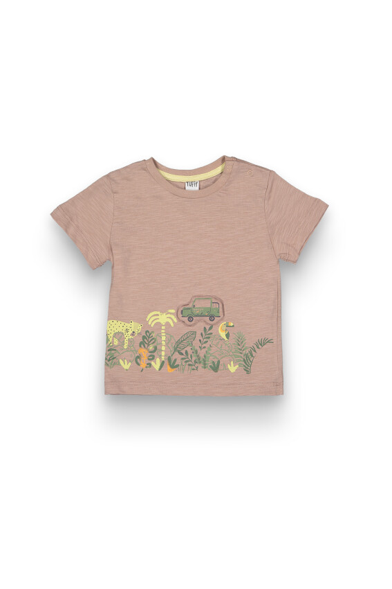 Wholesale Baby Boys T-Shirt 6-18M Tuffy 1099-1710 - 2