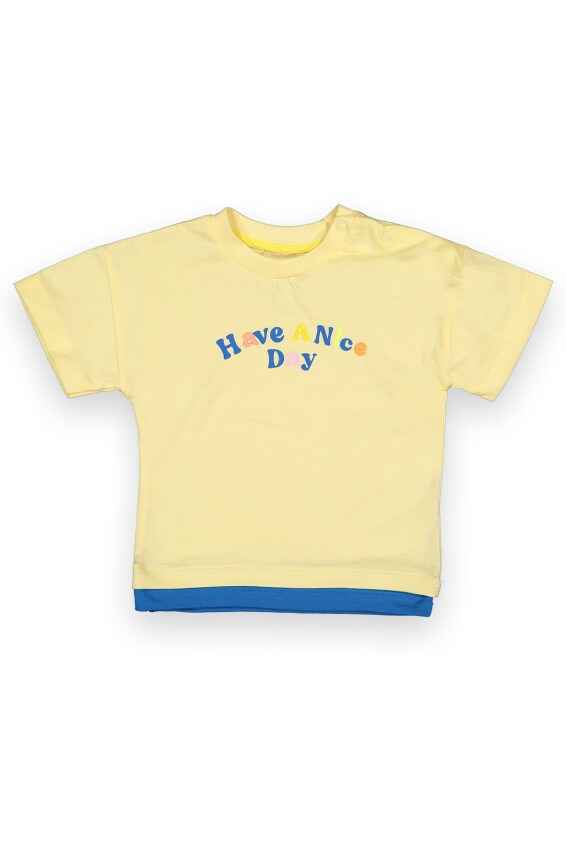 Wholesale Baby Boys T-shirt 6-18M Tuffy 1099-8015 - 5