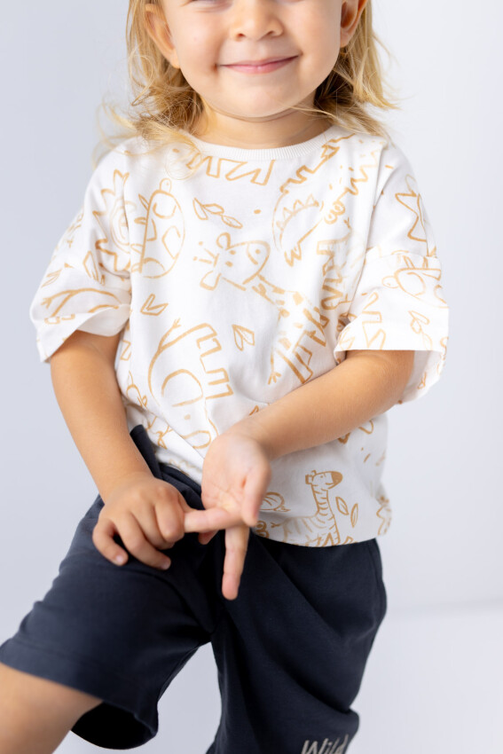 Wholesale Baby Boys T-shirt 6-48M Zeyland 1070-241M1RWR52 - 1