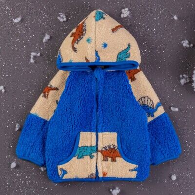 Wholesale Baby Boys Welsoft Cardigan With Hoodie 6-24M BabyZ 1097-4753 - 3