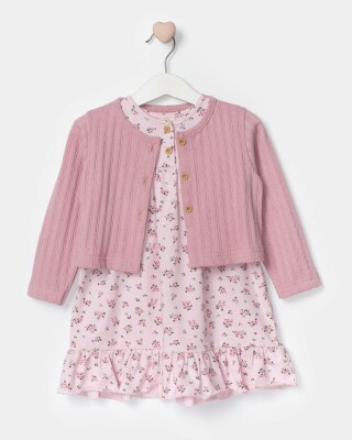 Wholesale Baby Girl 2 Pieces Dress Set Suit 9-24M Bupper Kids 1053-24502 - Bupper Kids