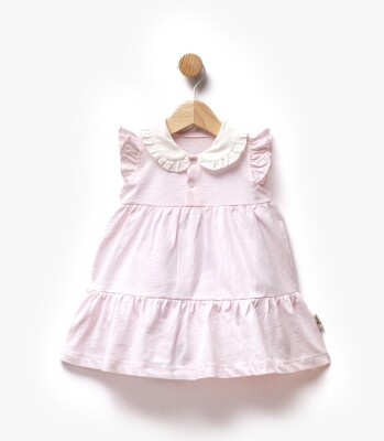 Wholesale Baby Girl Collar Detailed Dress 6-36M Flexi Baby 2063-229496 - Flexi Baby (1)