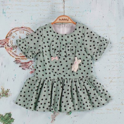 Wholesale Baby Girl Dress 6-24M Bubbly 2035-850 - Bubbly