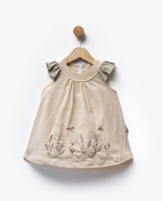 Wholesale Baby Girl Embroidered Dress 6-36M Flexi Baby 2063-229484 - Flexi Baby (1)