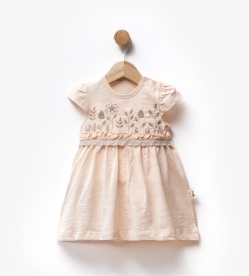 Wholesale Baby Girl Embroidered Dress 6-36M Flexi Baby 2063-229486 - Flexi Baby