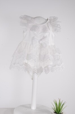 Wholesale Baby Girl Lace Bodysuit 3-12M Serkon Baby&Kids 1084-M0649 - 1
