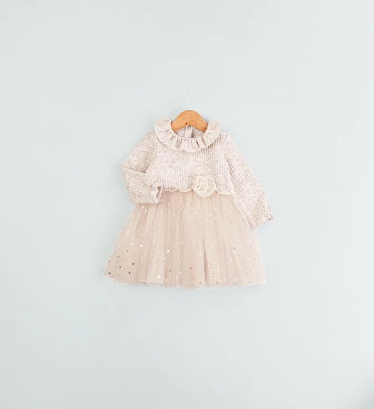 Wholesale Baby Girl Tirko Dress 6-18M BabyRose 1002-4712 - 3