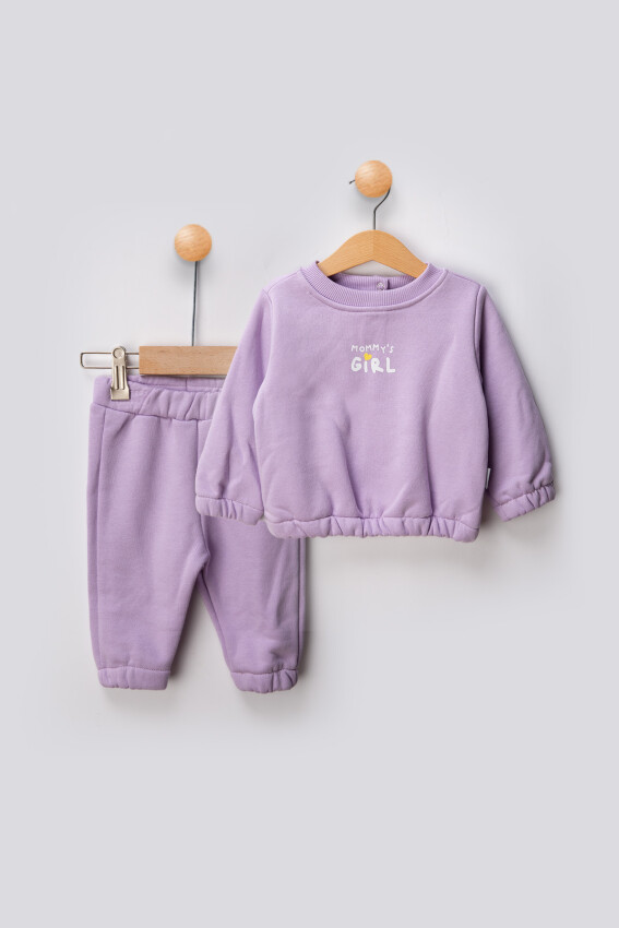 Wholesale Baby Girl Tracksuit Set 6-18M Tuffy 1099-01010 - 1